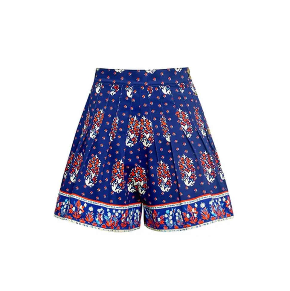 Willa Short in Fall Floral Navy