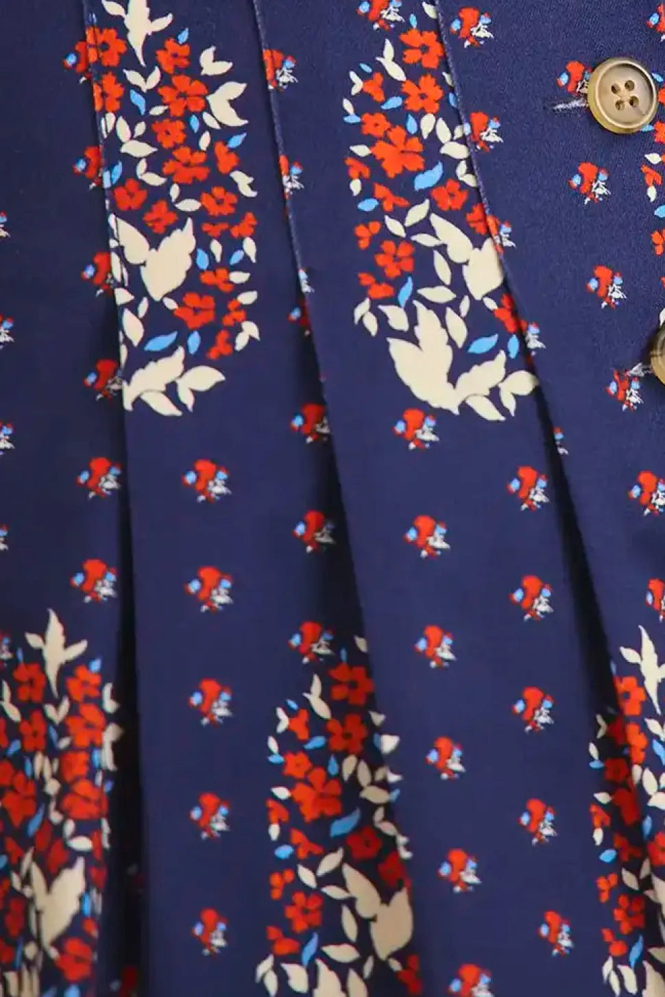Willa Short in Fall Floral Navy