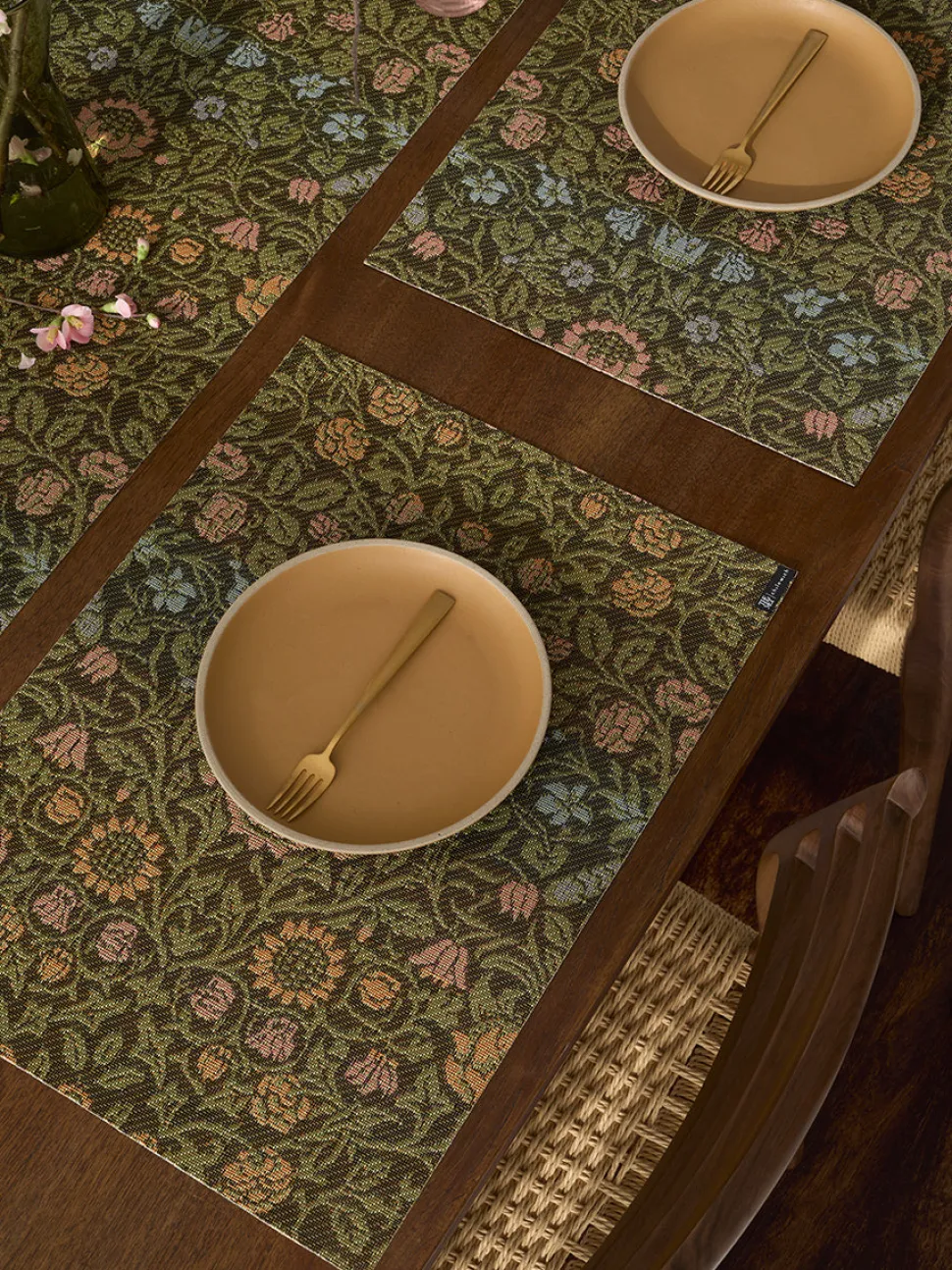 William Morris Placemat in Dark Multi