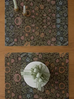 William Morris Placemat in Dark Multi