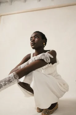 Willie Dress in Ivory