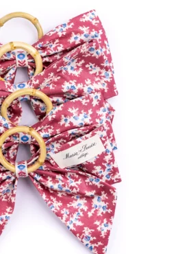 Willow Creek Napkin Rings in Red, Set of 4
