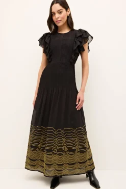 Winfrey Dress in Abyss