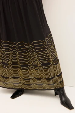 Winfrey Dress in Abyss