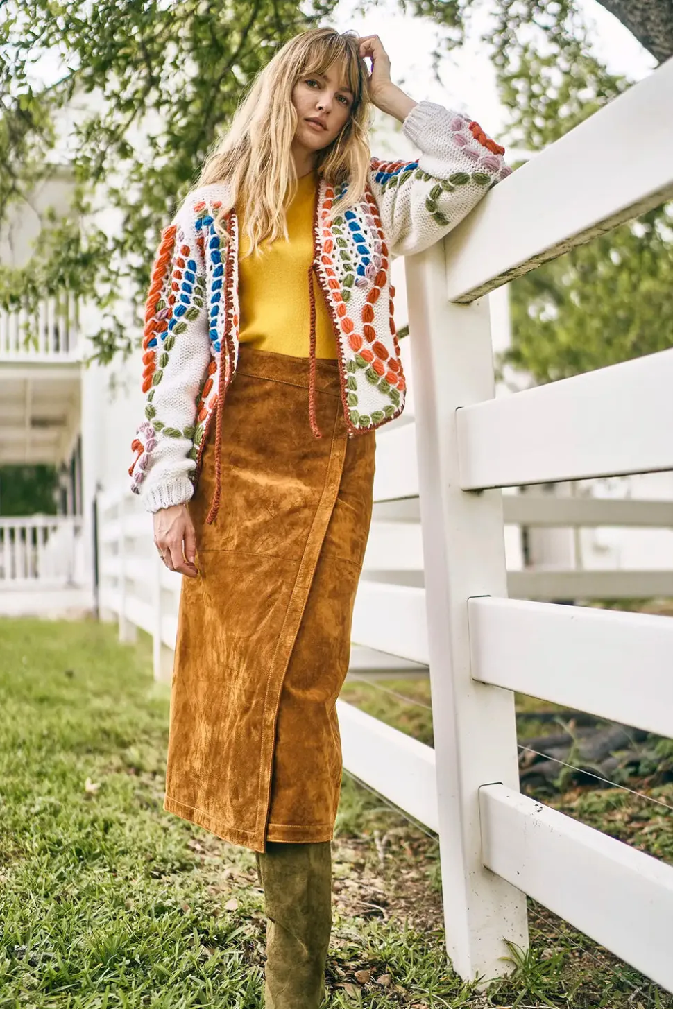 Winona Skirt in Nutmeg
