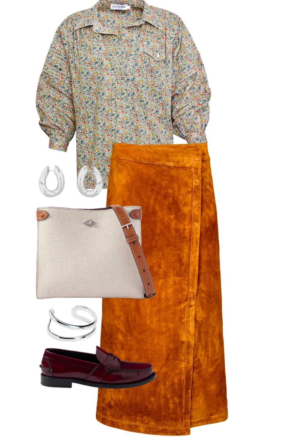 Winona Skirt in Nutmeg