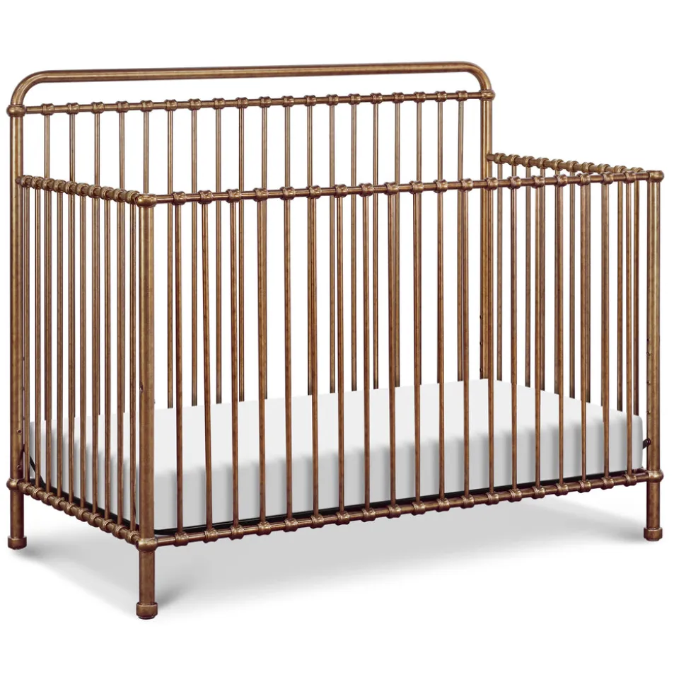 Winston 4-in-1 Convertible Crib in Vintage Gold