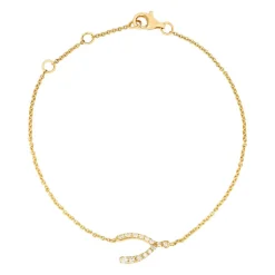 Wishbone Charm Bracelet