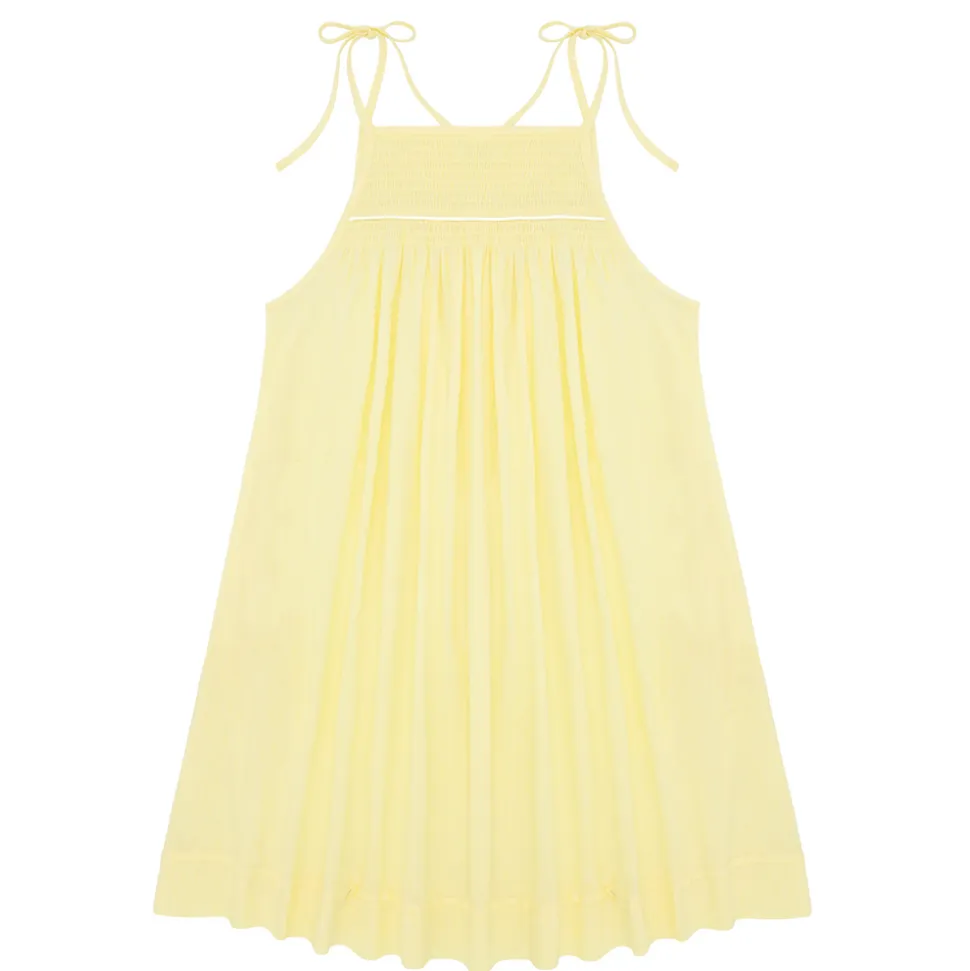 Women’s Banana Smocked Coverup
