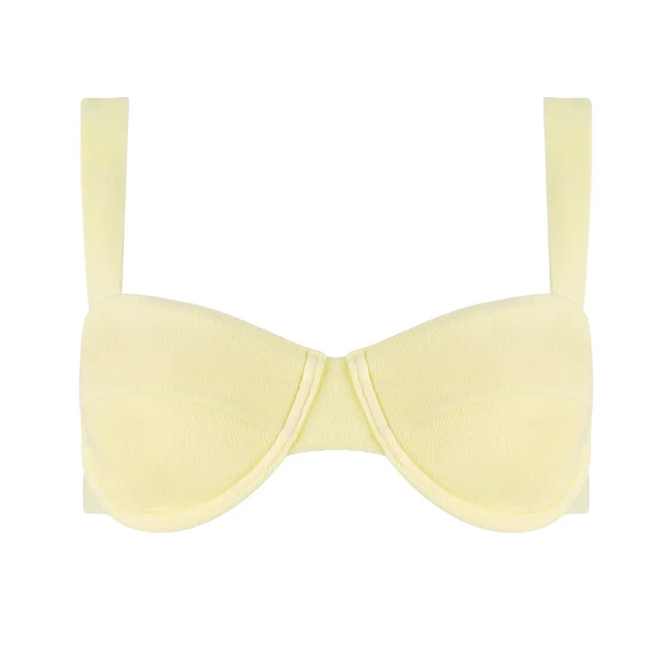 Women’s Banana Terry Cup Bikini Top