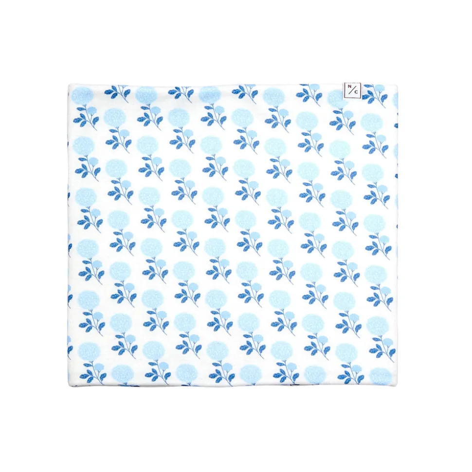 Women's Blue Hydrangea Fleece-Lined Neck Warmer