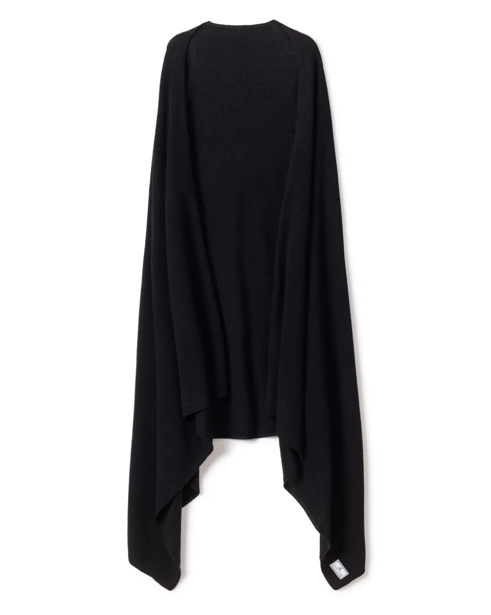 Women’s Cashmere Wrap in Black