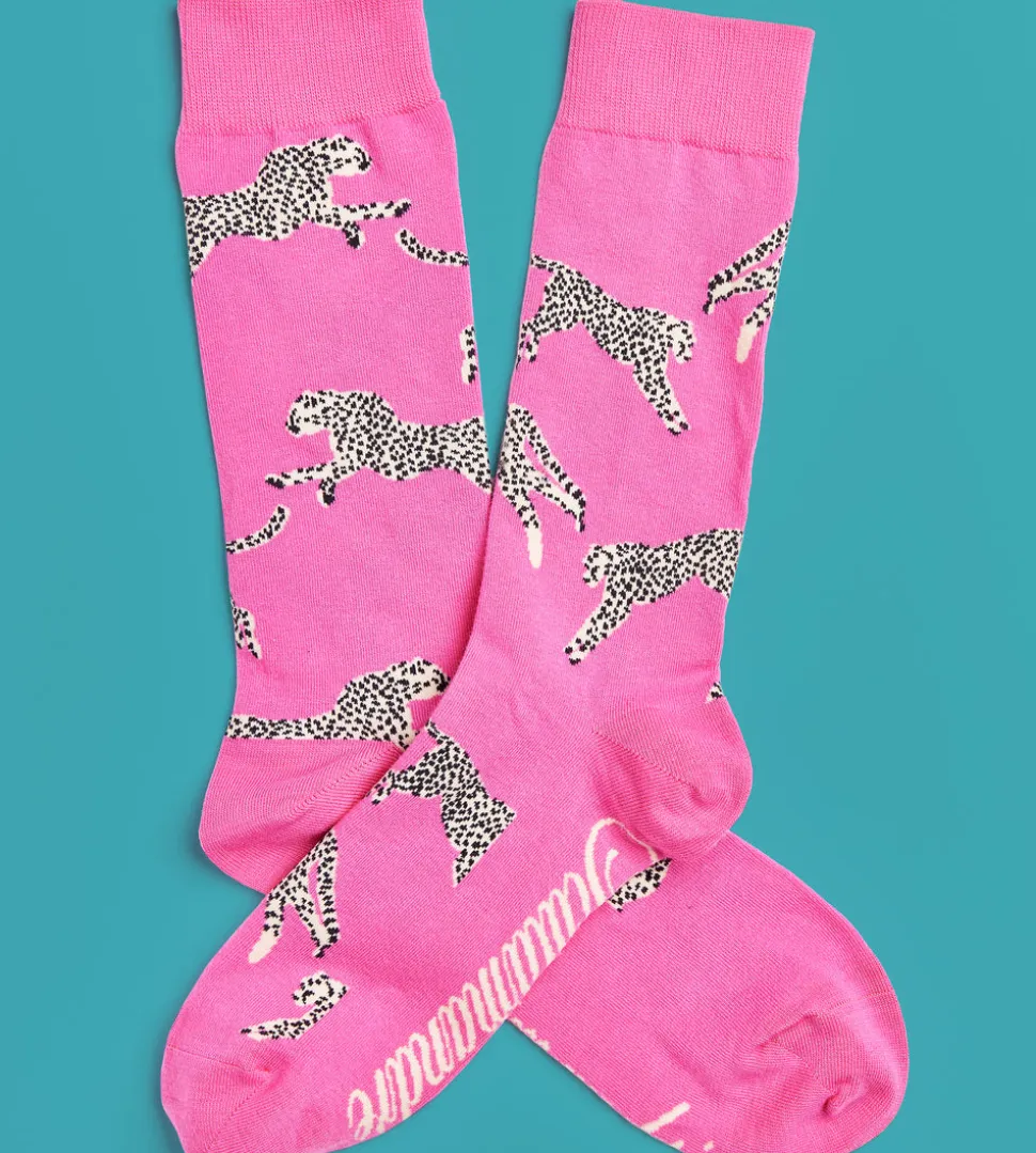 Women’s Leaping Cheetah Socks