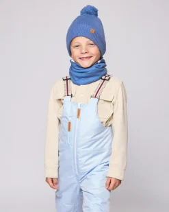 Women's Mountain Blue Fleece-Lined Neck Warmer
