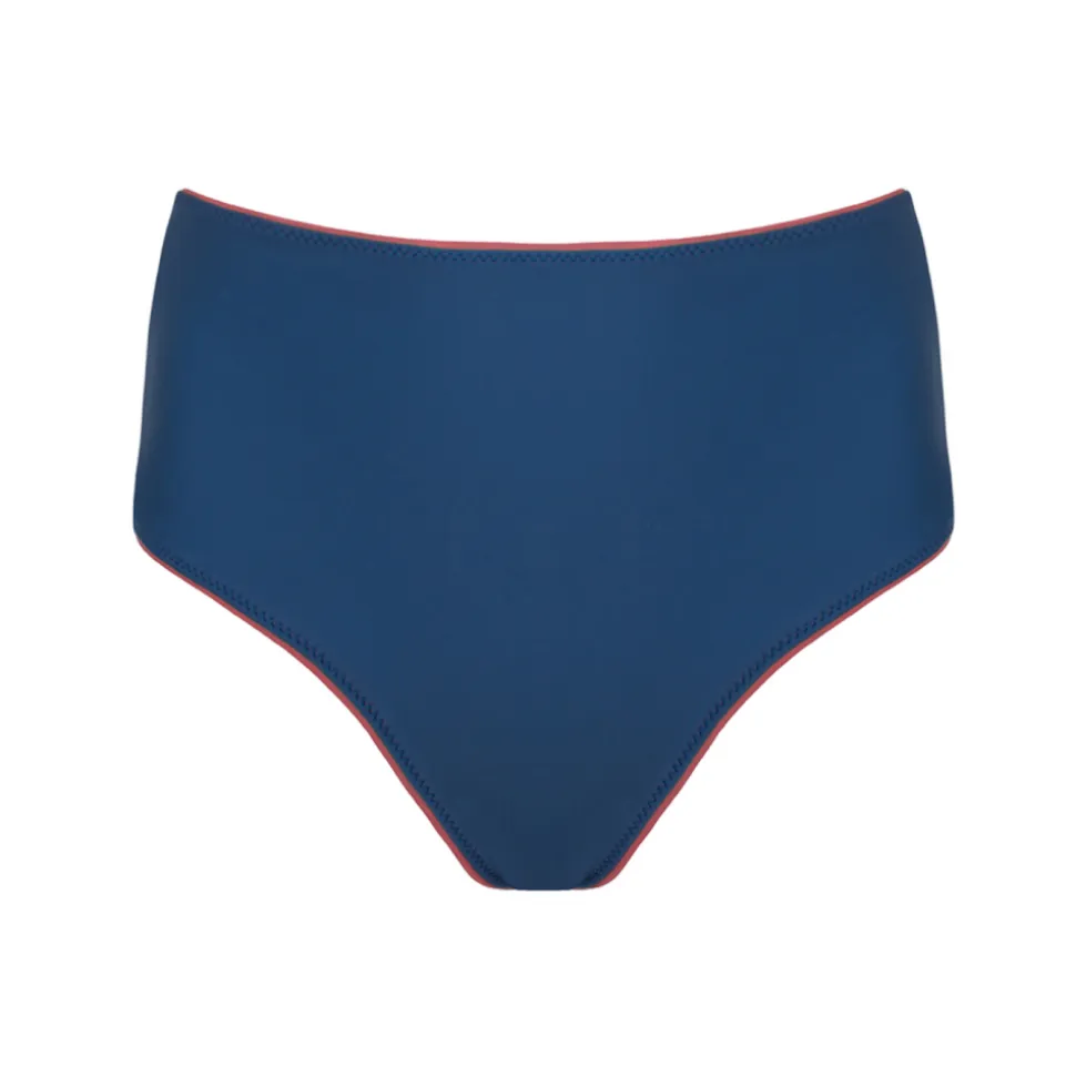 Women’s Newport Navy High Waist Bikini Bottom