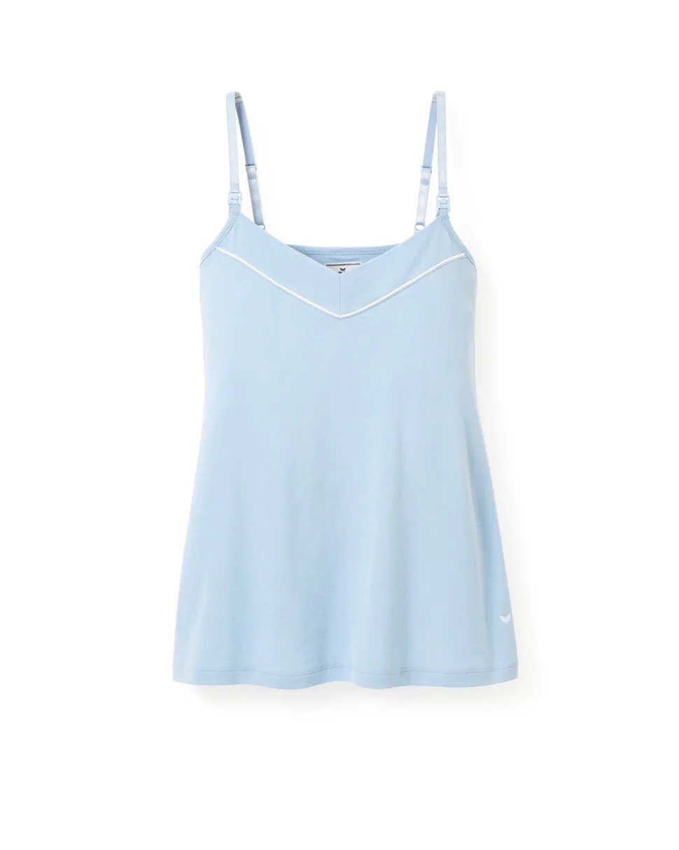 Women’s Pima Maternity Camisole in Periwinkle