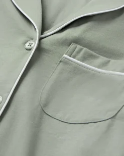 Women’s Pima Pajama Set in Sage