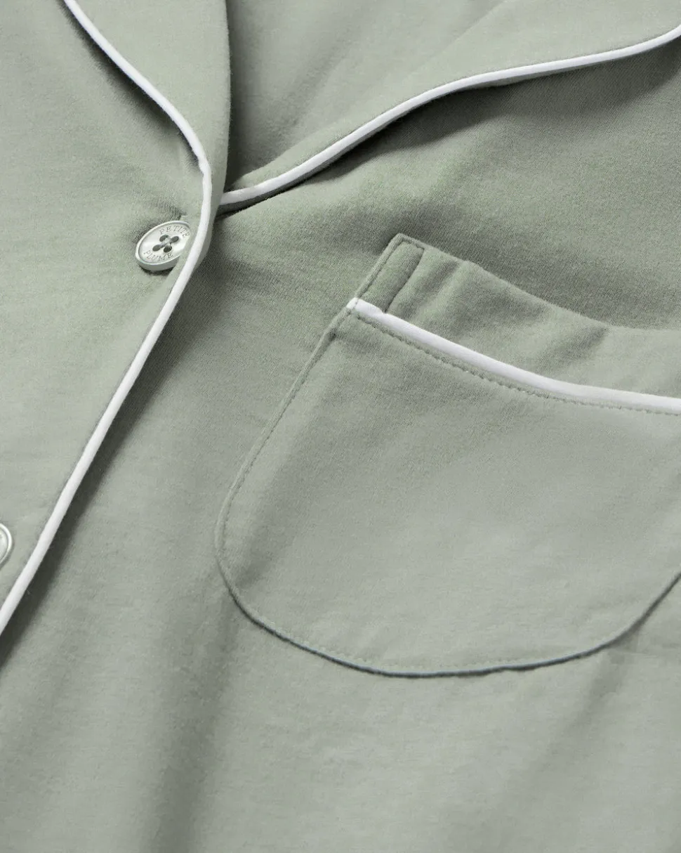 Women’s Pima Pajama Set in Sage