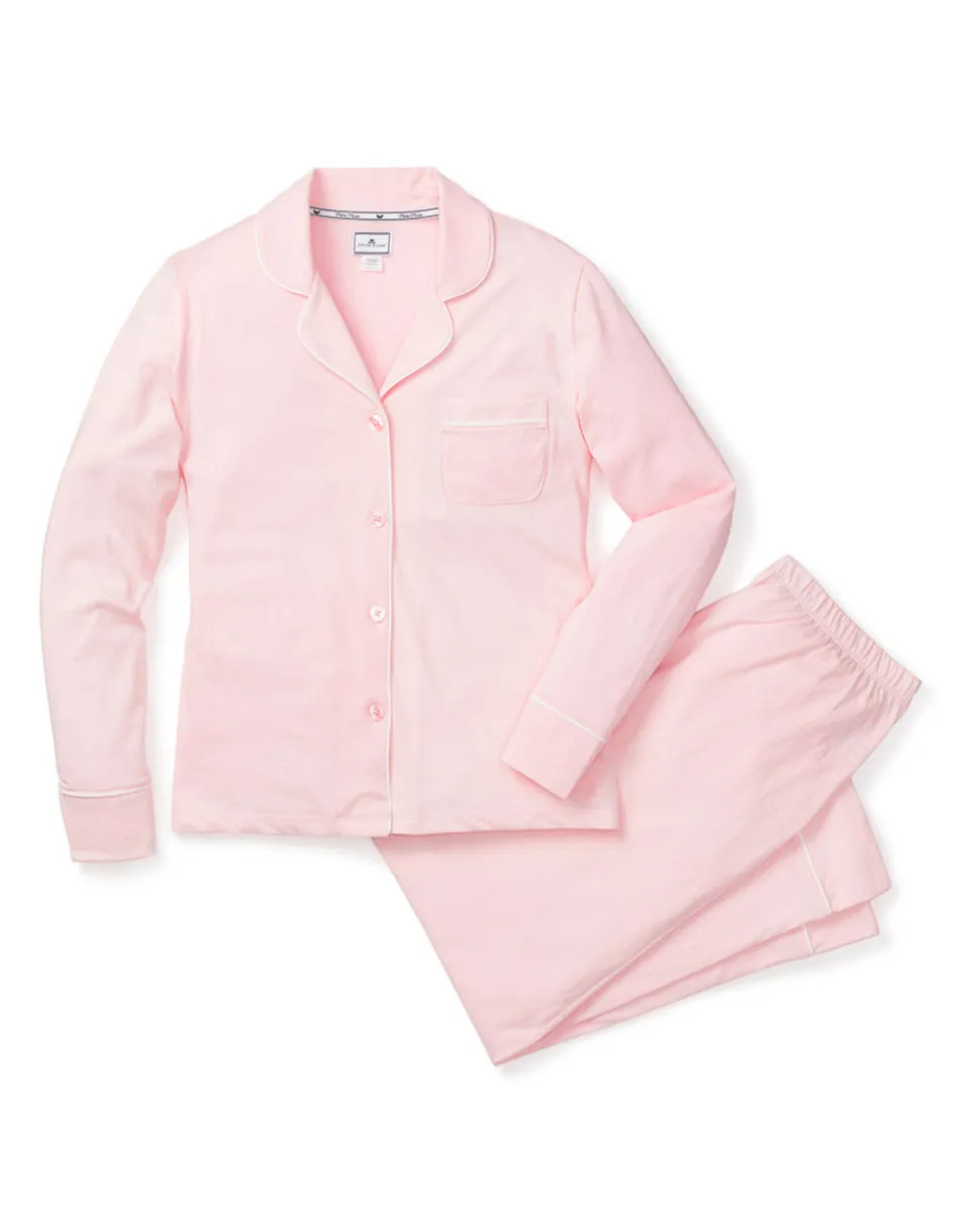 Women’s Pima Pajama Set in Pink