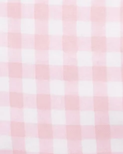 Women’s Pink Gingham Pajama Set