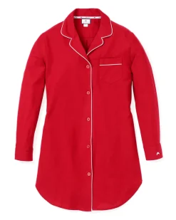 Women’s Red Flannel Nightshirt