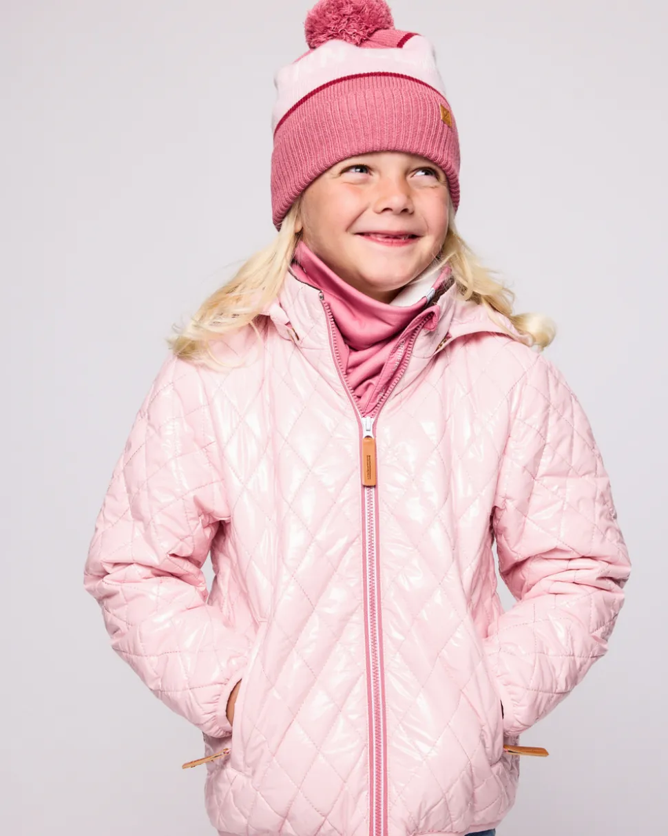Women's Rose Pink Fleece-Lined Neck Warmer