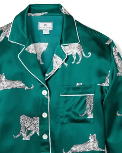 Women’s Silk Nightshirt in Panthère de Luxe