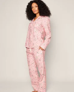 Women’s Twill Pajama Set in Vintage Sweets
