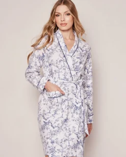 Women’s Twill Robe in Timeless Toile