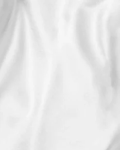 Women’s White Silk Long Robe