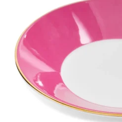 Wonderlust Tonquin Teacup & Saucer in Pink