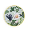 Wonderlust Waterlily Plate Coupe 7.8"