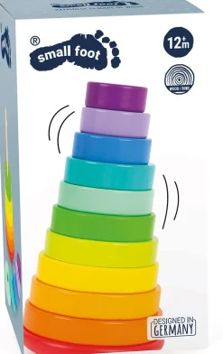 Wooden Large Rainbow Stacking Tower