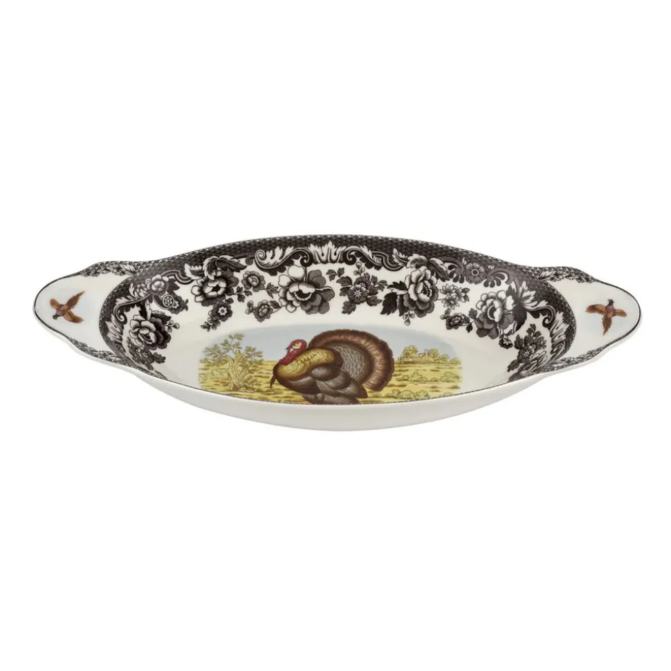 Woodland Turkey Bread Tray