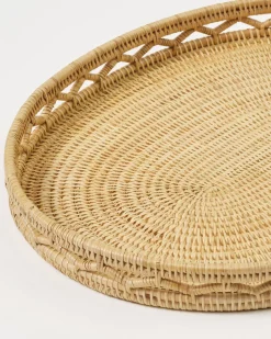 Woven Sabbia Oval Tray, Large