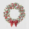 Wreath Snow Hand Towel