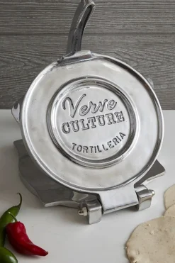 XL Tortilla Press in Polished Aluminum