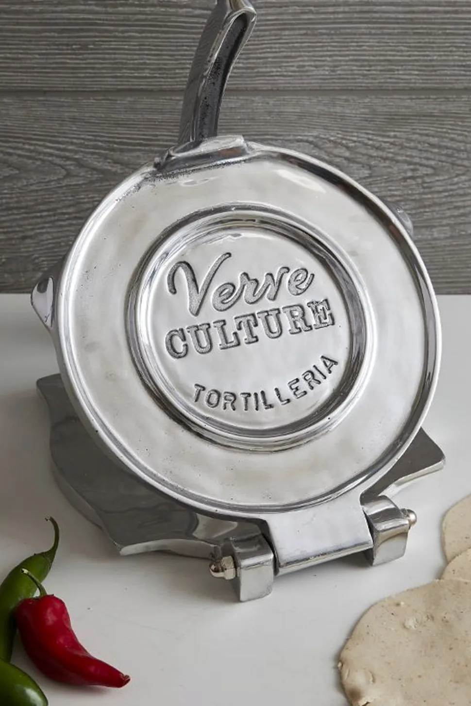 XL Tortilla Press in Polished Aluminum
