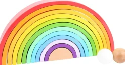 XL Wooden Stacking Rainbow Playset