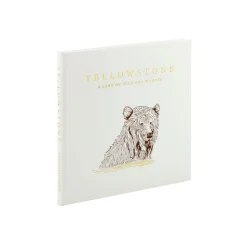 Yellowstone: A Land of Wild and Wonder Bonded Leather
