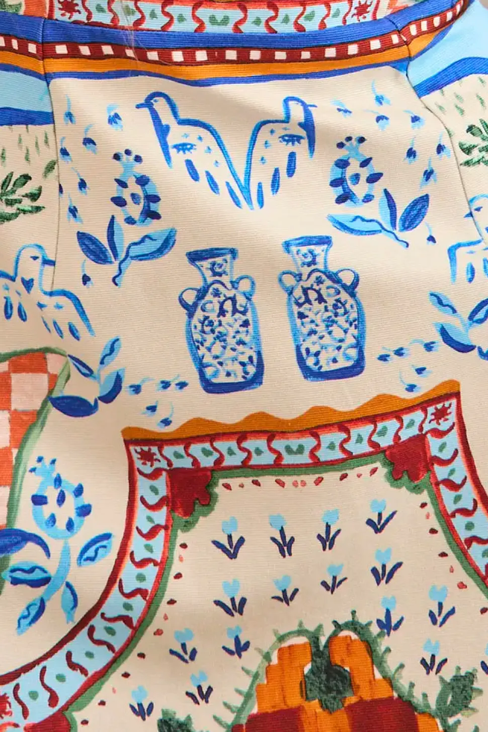 Yvette Dress in Sundance Tile