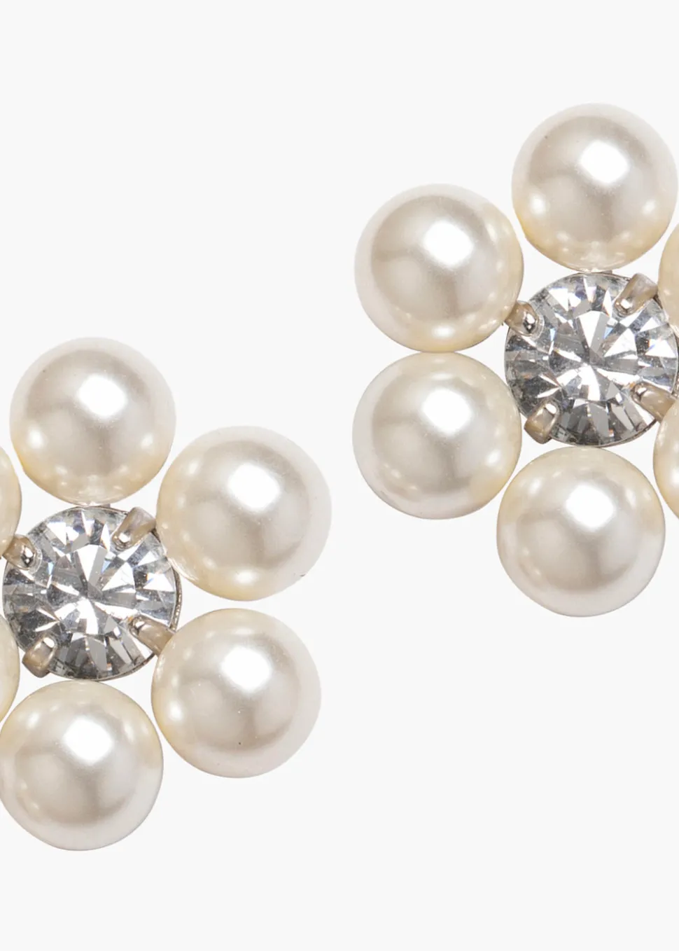 Zaya Studs in Crystal