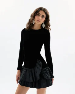 Zoey Dress in Noir