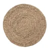 Zoey Mixed Taupe Round Placemats