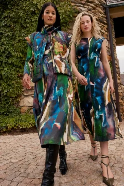 Zuri Dress in Delta