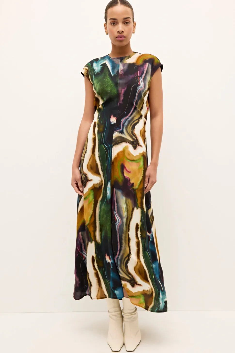 Zuri Dress in Delta
