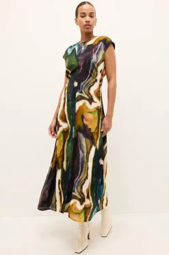 Zuri Dress in Delta